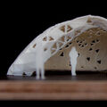 3D gedrucktes Pavillon aus Standardprofilen