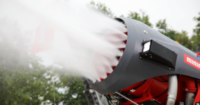Eine Löschturbine von nahem 