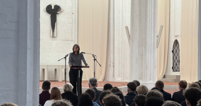 Präsidentin Muriel Helbig begrüßt Erstsemester TH Lübeck Wintersemester 25/26
