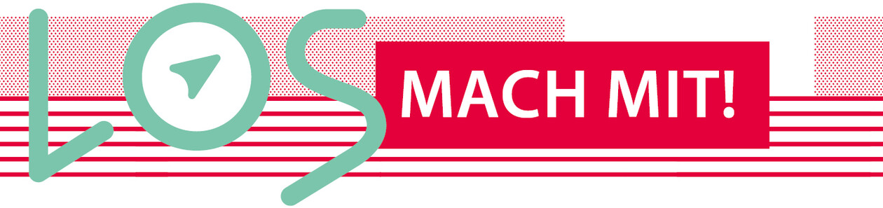 Logo LOS Schriftzug LOS mach mit!