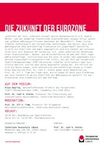 podiumsdiskussion zukunft der eurozone