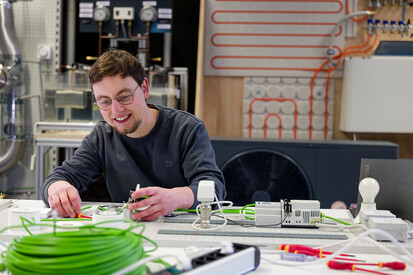Installation eines KNX-System im NGT-Labor