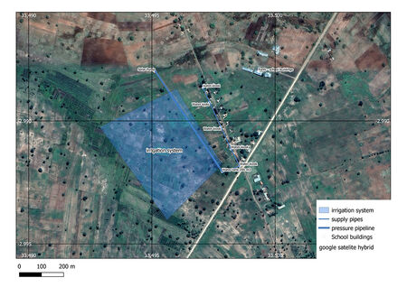 Abbildung 2 Lageplan Malyafarm