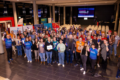 Hanseatic Hackathon 2024 Gruppenfoto der Teilnehmenden