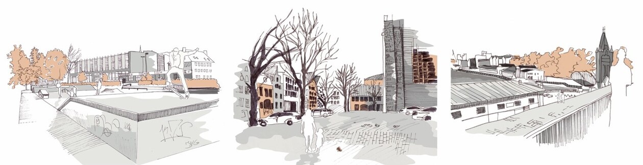 Vielfalt Stadtplanung Drei Ausschnitte der Lübecker Innenstadt