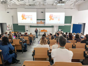 MoodleMoot Dach 2025 Hörsaal in Lübeck
