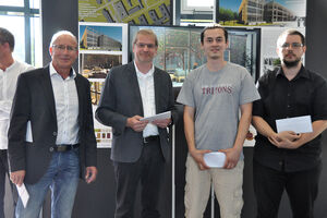 Der zweite Sonderpreis ging an das Team Jan Christoph Fromm und Farsad Khorrami. Foto: TH Lübeck