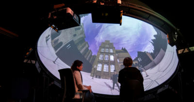 360 Grad Videokuppel