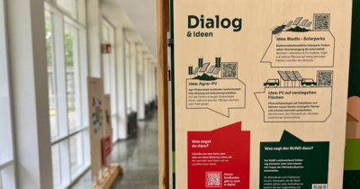 Ein Bild von einer Ausstellungstafel 