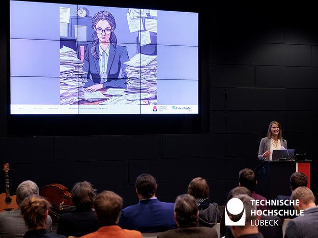 Britta Pirnay: Entwicklung eines integrierten Managementsystems für eine Forschungseinrichtung mit medizintechnischem Hintergrund (Masterarbeit), nominiert durch Prof. Dr. sc. hum. Dipl.-Chem. Folker Spitzenberger. Foto: Felix König
