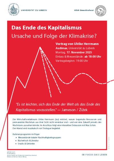 Auf dem Bild sieht man Informationen zu einer Veranstaltung 