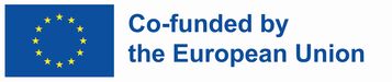 Schriftzug Co-funded by the European Union