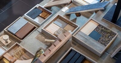 Unterschiedliche Baumaterialen zur Erstellung der Modelle.