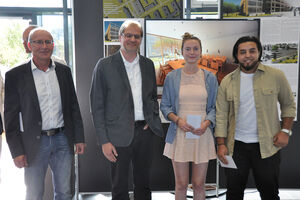 Erster Preis für das Team Ali Al-Saadi und Christin Luther. Foto: TH Lübeck