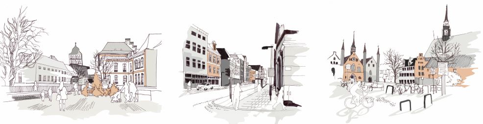 Vielfalt Stadtplanung Drei Ausschnitte der Lübecker Innenstadt