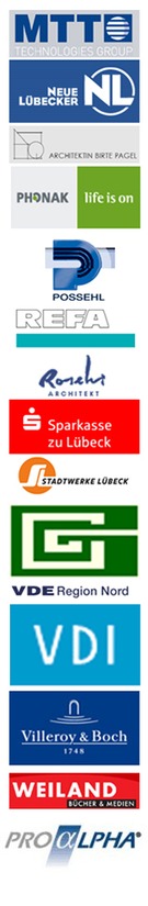 Logos der Förderer, Teil 2