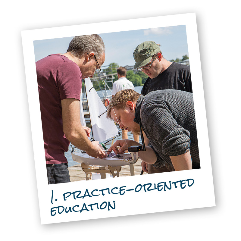 1st Reasons: Practice-Oriented Education